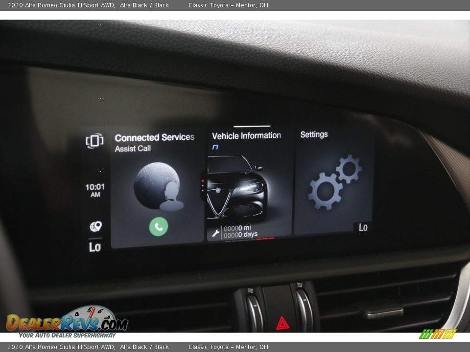 2020 Alfa Romeo Giulia TI Sport AWD Alfa Black / Black Photo #11