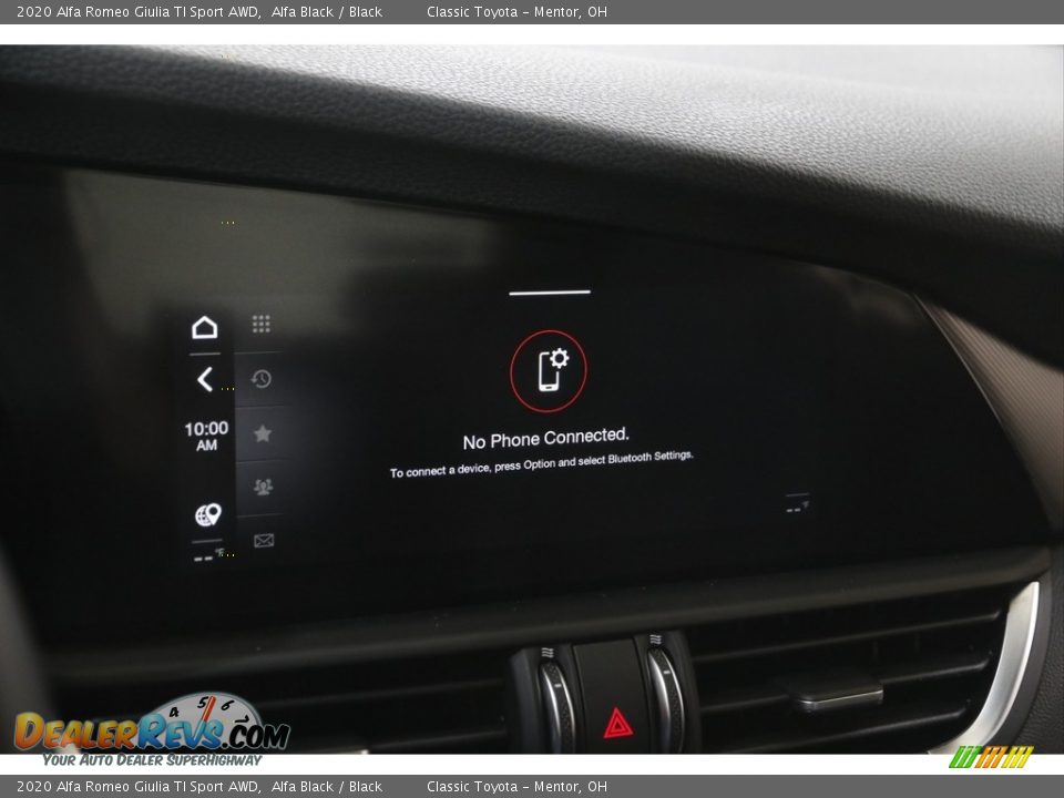 2020 Alfa Romeo Giulia TI Sport AWD Alfa Black / Black Photo #13