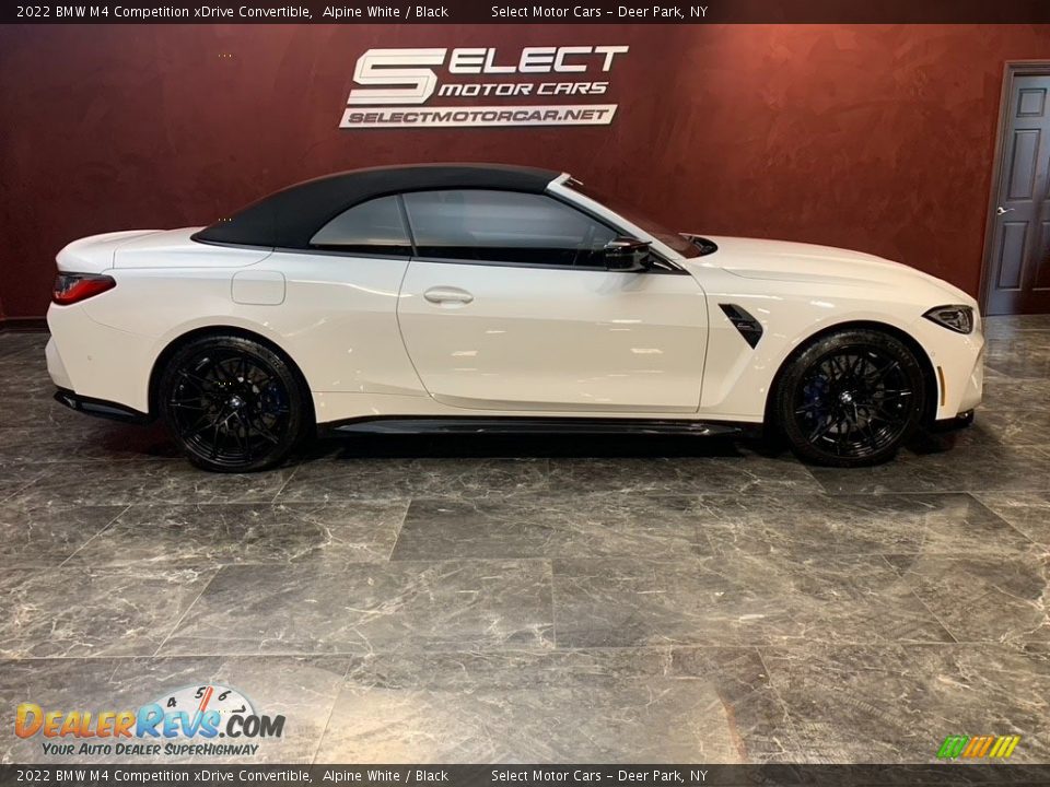 Alpine White 2022 BMW M4 Competition xDrive Convertible Photo #4