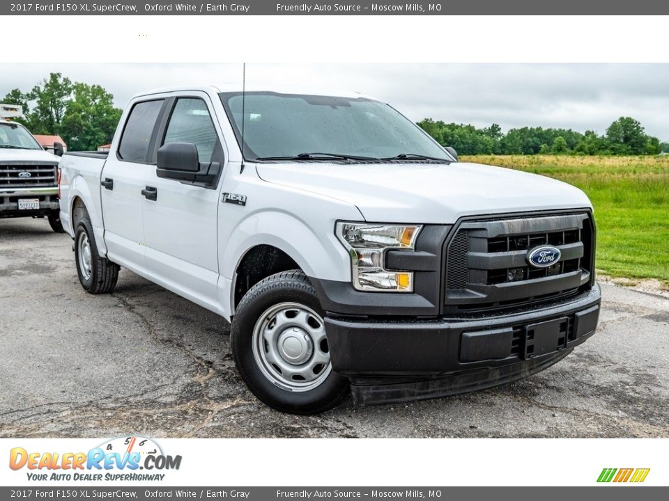 2017 Ford F150 XL SuperCrew Oxford White / Earth Gray Photo #1