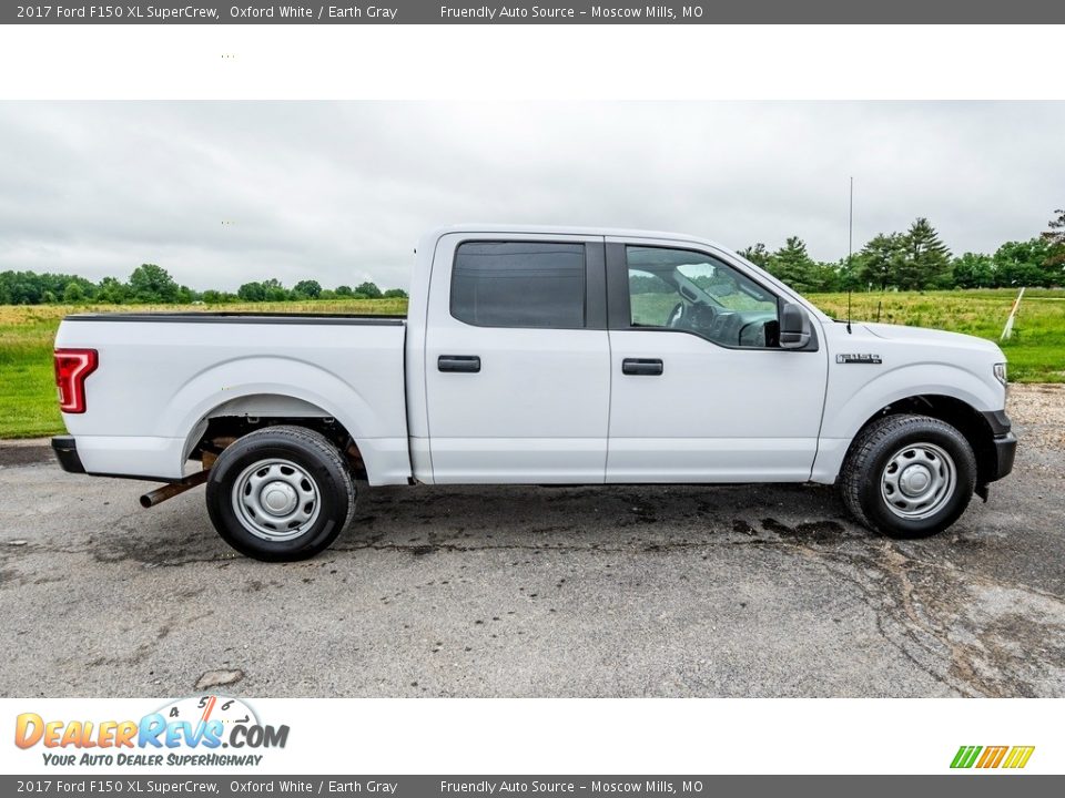 2017 Ford F150 XL SuperCrew Oxford White / Earth Gray Photo #3