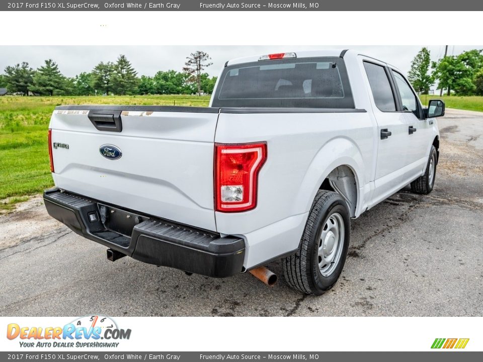 2017 Ford F150 XL SuperCrew Oxford White / Earth Gray Photo #4