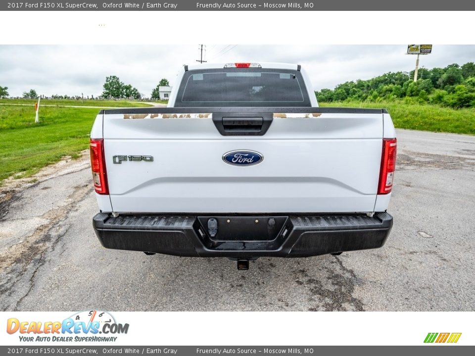 2017 Ford F150 XL SuperCrew Oxford White / Earth Gray Photo #5