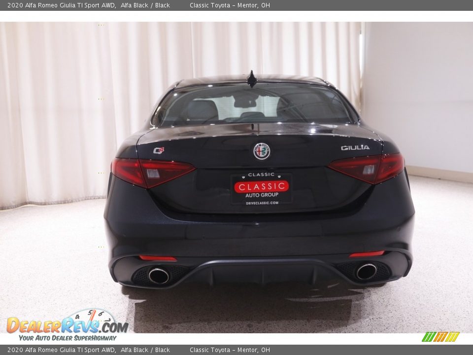 2020 Alfa Romeo Giulia TI Sport AWD Alfa Black / Black Photo #20