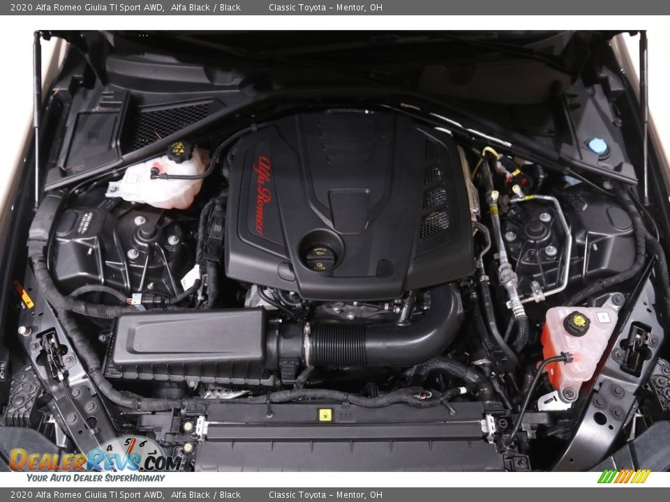 2020 Alfa Romeo Giulia TI Sport AWD Alfa Black / Black Photo #21
