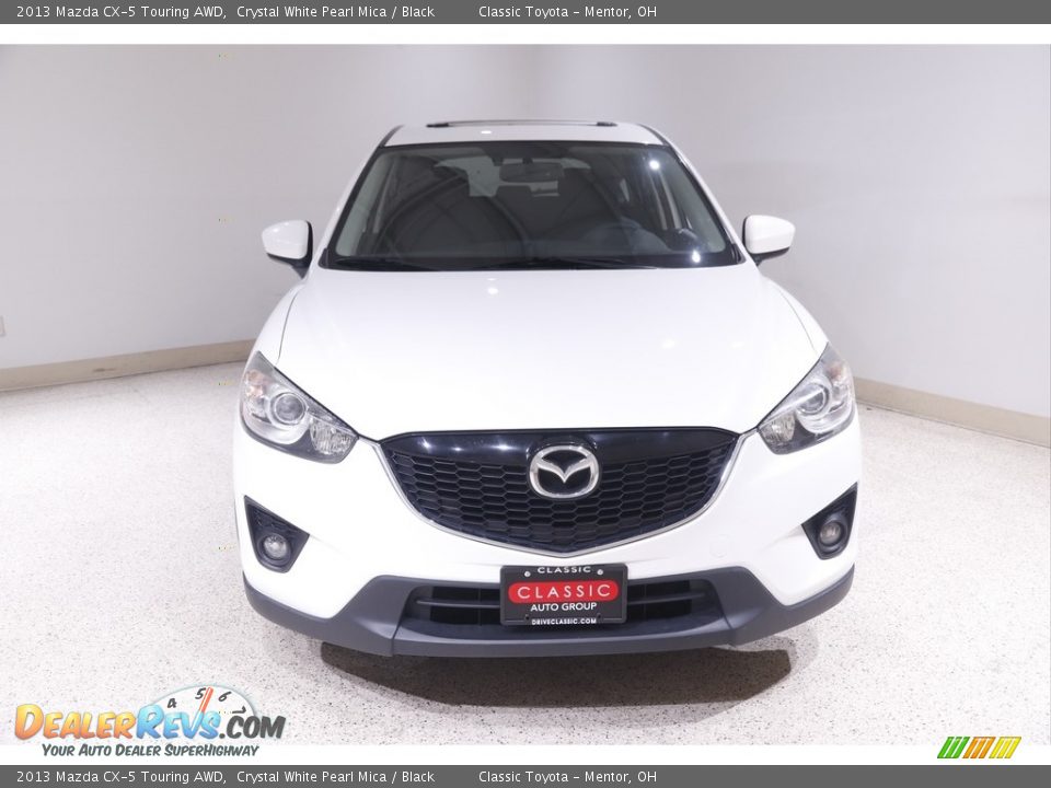 2013 Mazda CX-5 Touring AWD Crystal White Pearl Mica / Black Photo #2