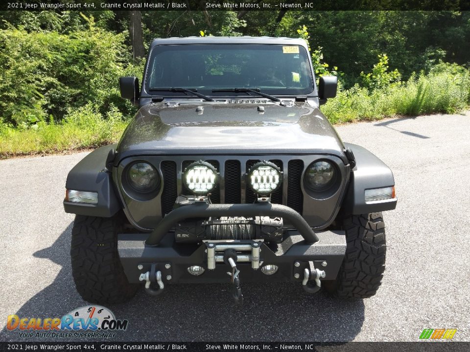 2021 Jeep Wrangler Sport 4x4 Granite Crystal Metallic / Black Photo #3