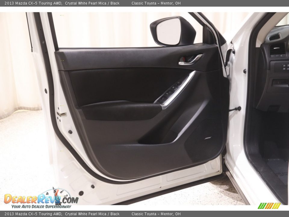2013 Mazda CX-5 Touring AWD Crystal White Pearl Mica / Black Photo #4