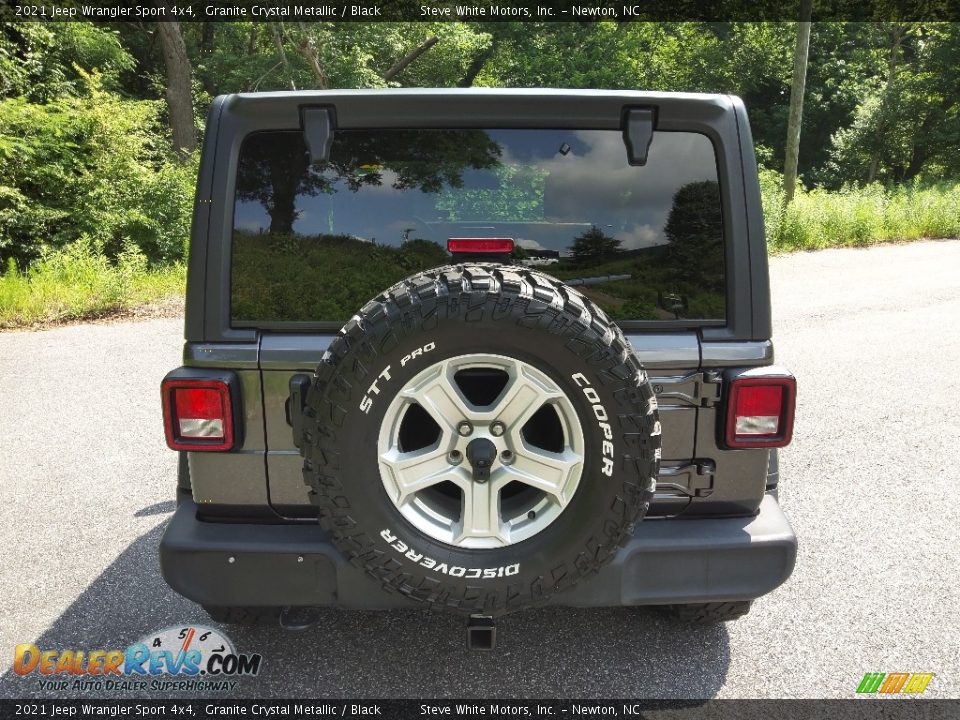 2021 Jeep Wrangler Sport 4x4 Granite Crystal Metallic / Black Photo #7