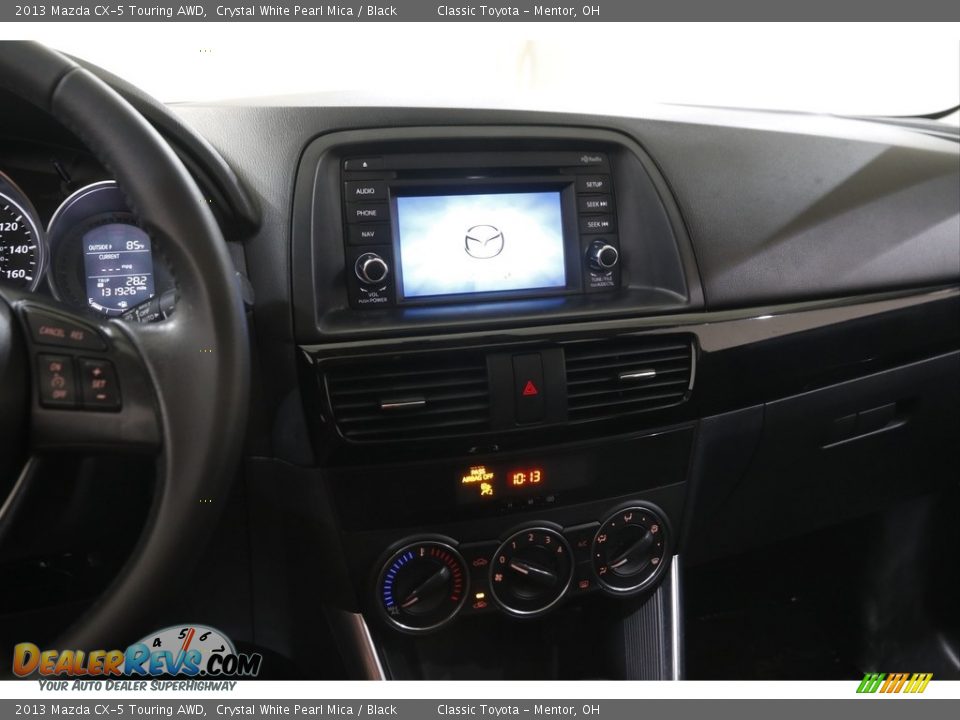 2013 Mazda CX-5 Touring AWD Crystal White Pearl Mica / Black Photo #9