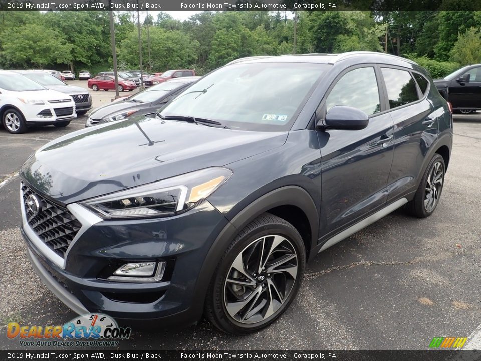 2019 Hyundai Tucson Sport AWD Dusk Blue / Black Photo #1