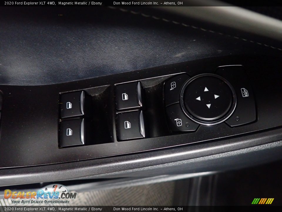 2020 Ford Explorer XLT 4WD Magnetic Metallic / Ebony Photo #25