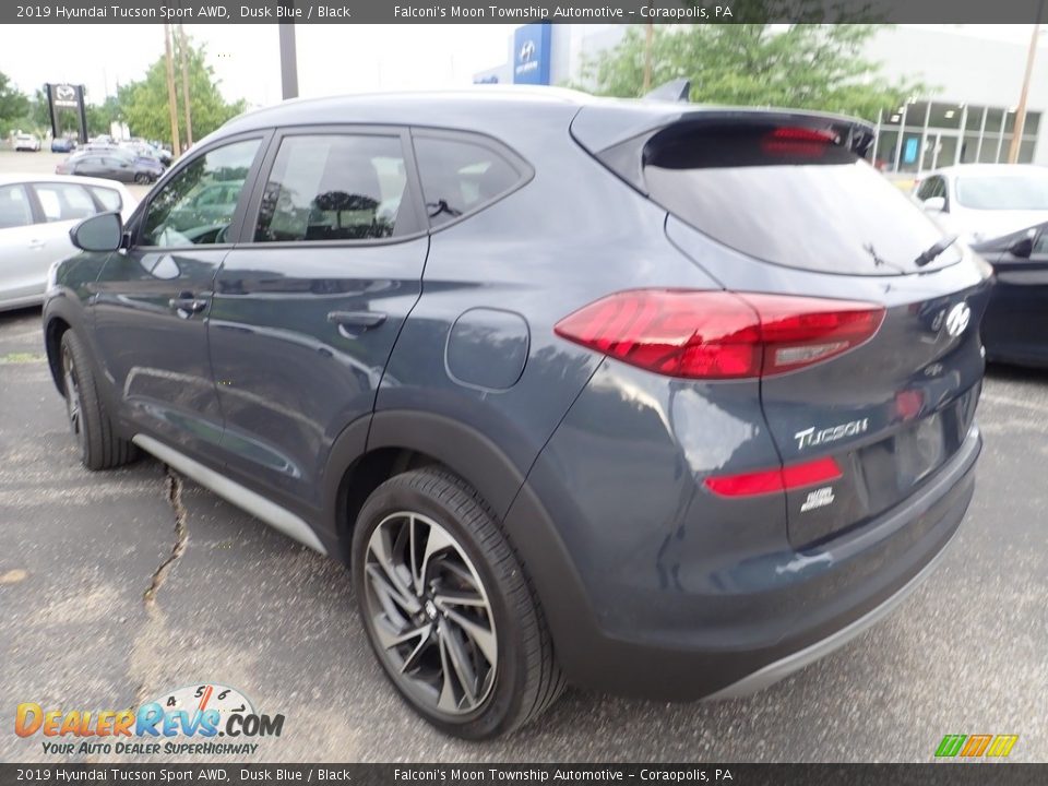 2019 Hyundai Tucson Sport AWD Dusk Blue / Black Photo #2