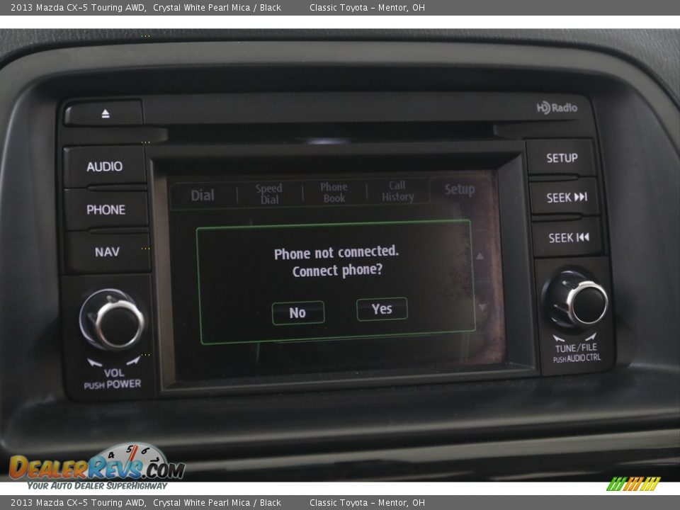 2013 Mazda CX-5 Touring AWD Crystal White Pearl Mica / Black Photo #11