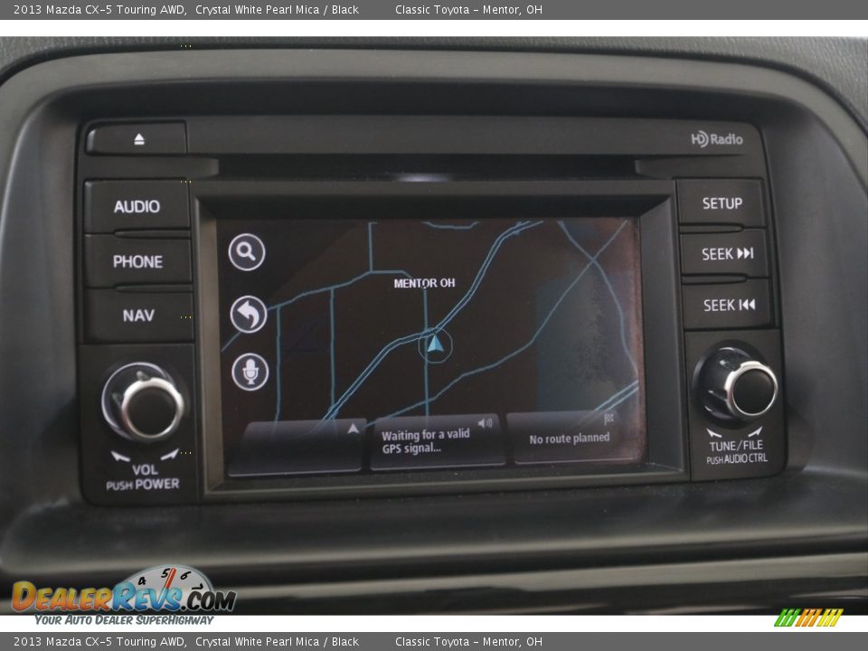 2013 Mazda CX-5 Touring AWD Crystal White Pearl Mica / Black Photo #12