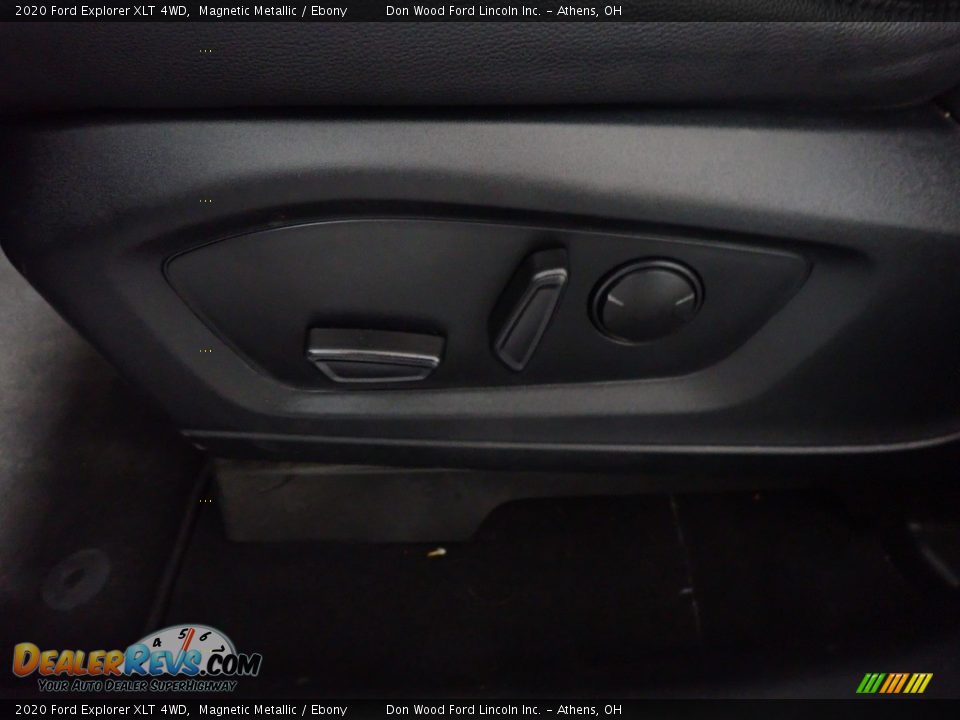 2020 Ford Explorer XLT 4WD Magnetic Metallic / Ebony Photo #27