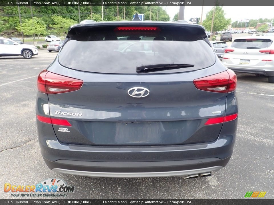 2019 Hyundai Tucson Sport AWD Dusk Blue / Black Photo #3