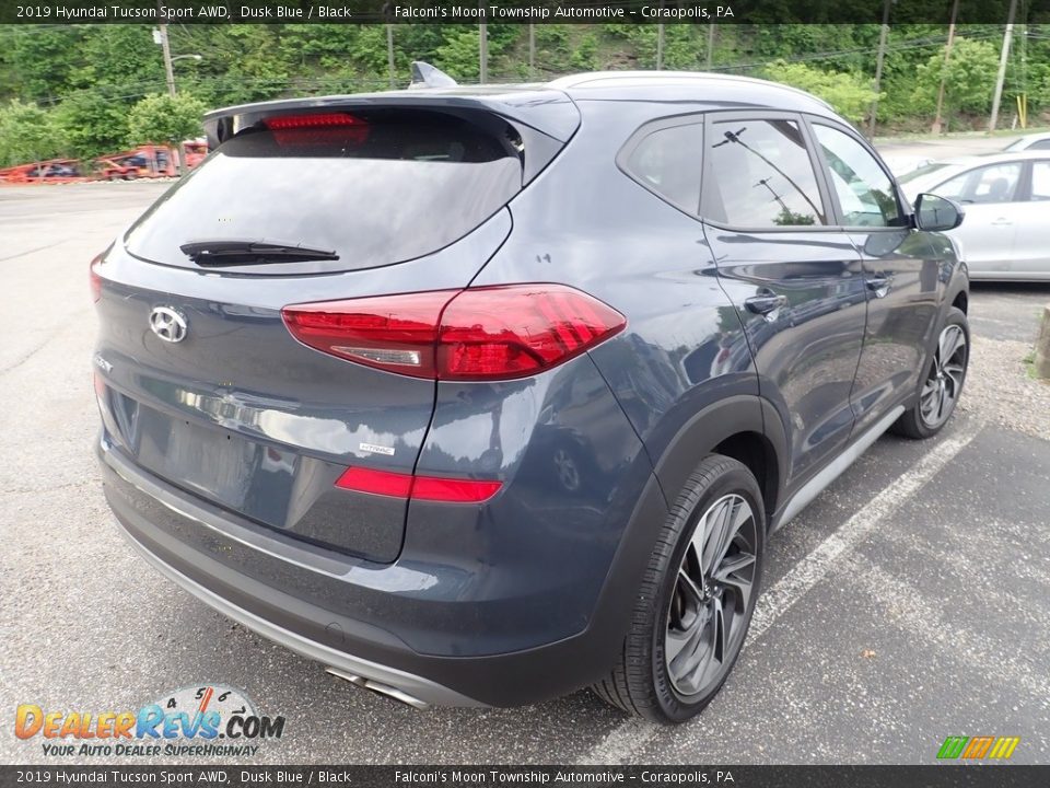 2019 Hyundai Tucson Sport AWD Dusk Blue / Black Photo #4