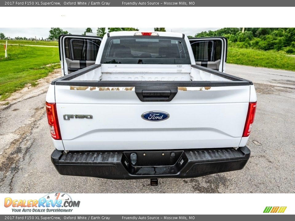 2017 Ford F150 XL SuperCrew Oxford White / Earth Gray Photo #21