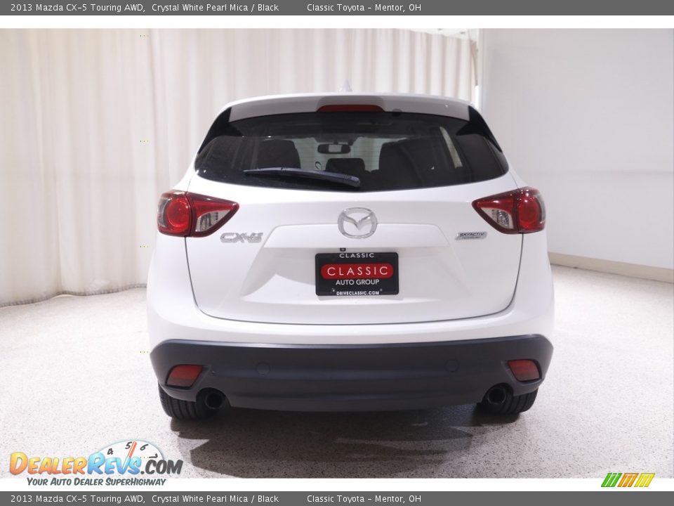 2013 Mazda CX-5 Touring AWD Crystal White Pearl Mica / Black Photo #18
