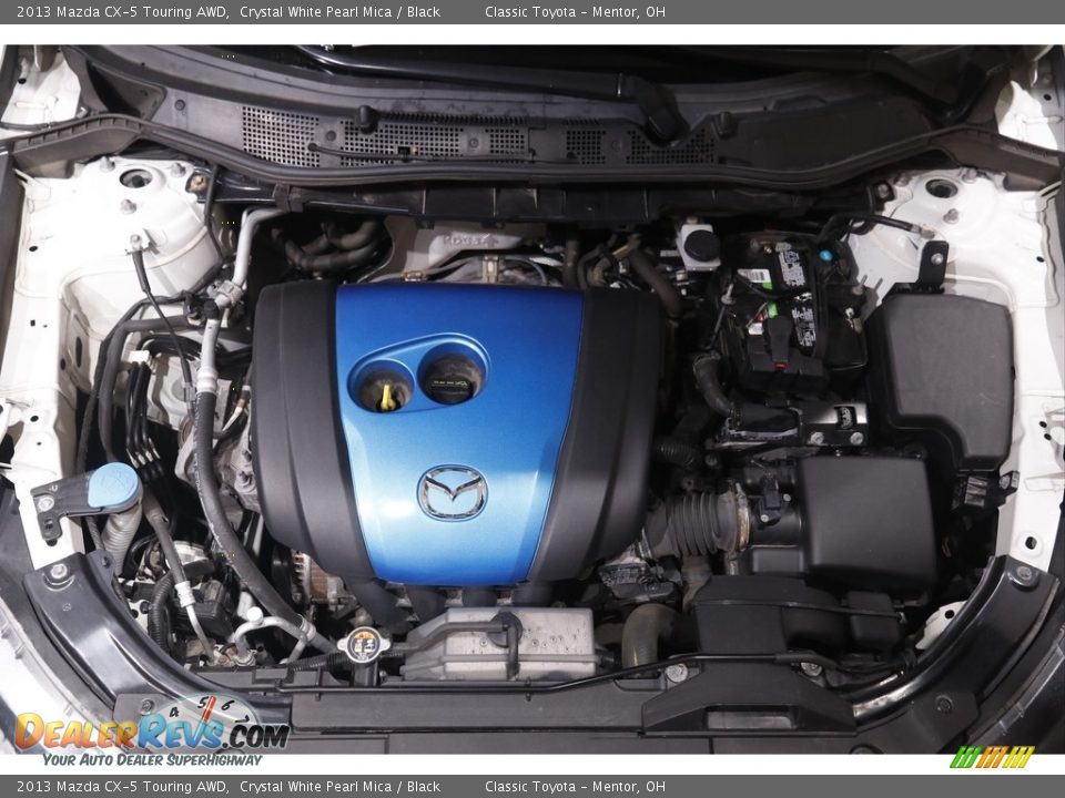 2013 Mazda CX-5 Touring AWD Crystal White Pearl Mica / Black Photo #19