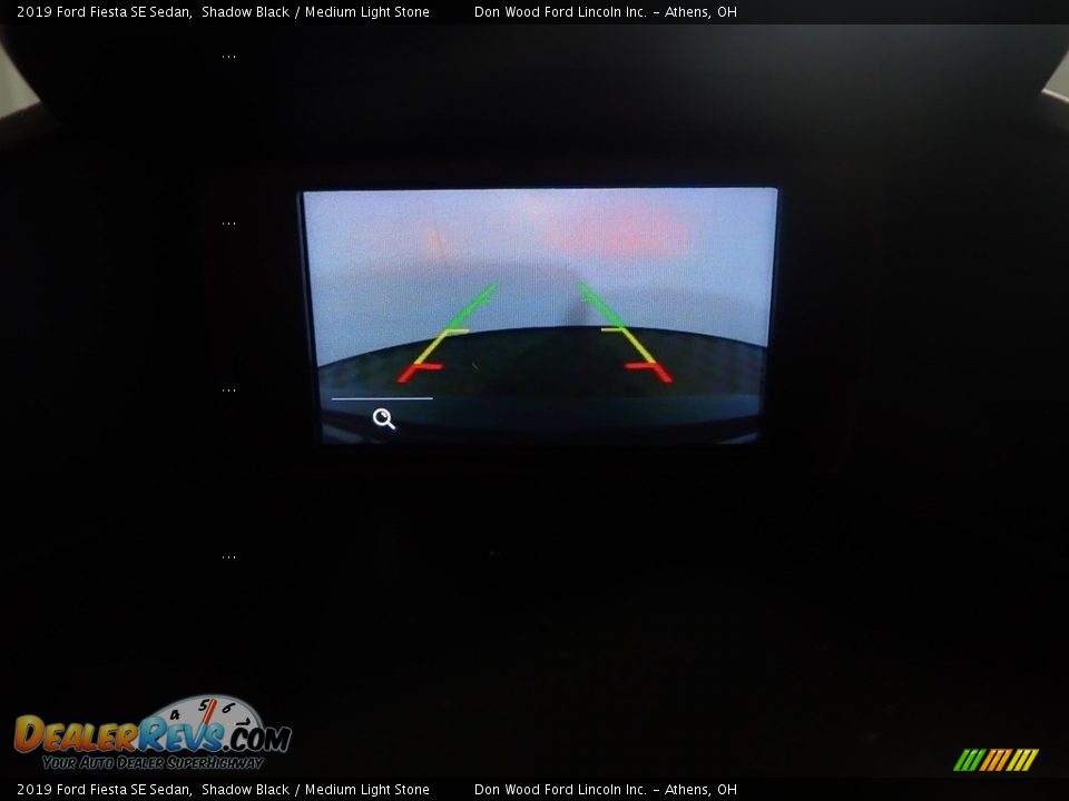 2019 Ford Fiesta SE Sedan Shadow Black / Medium Light Stone Photo #2