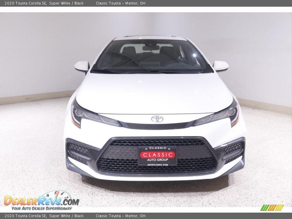 2020 Toyota Corolla SE Super White / Black Photo #2