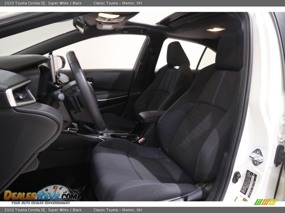 2020 Toyota Corolla SE Super White / Black Photo #5