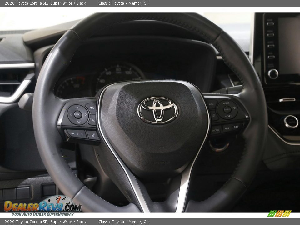 2020 Toyota Corolla SE Super White / Black Photo #7