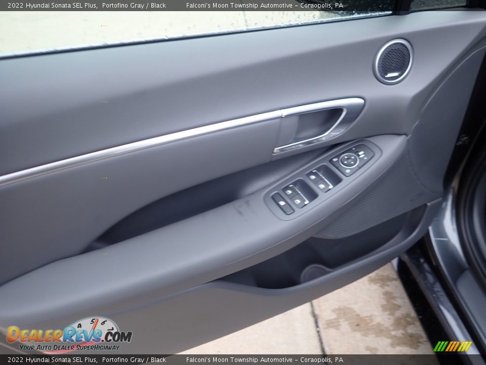 2022 Hyundai Sonata SEL Plus Portofino Gray / Black Photo #14