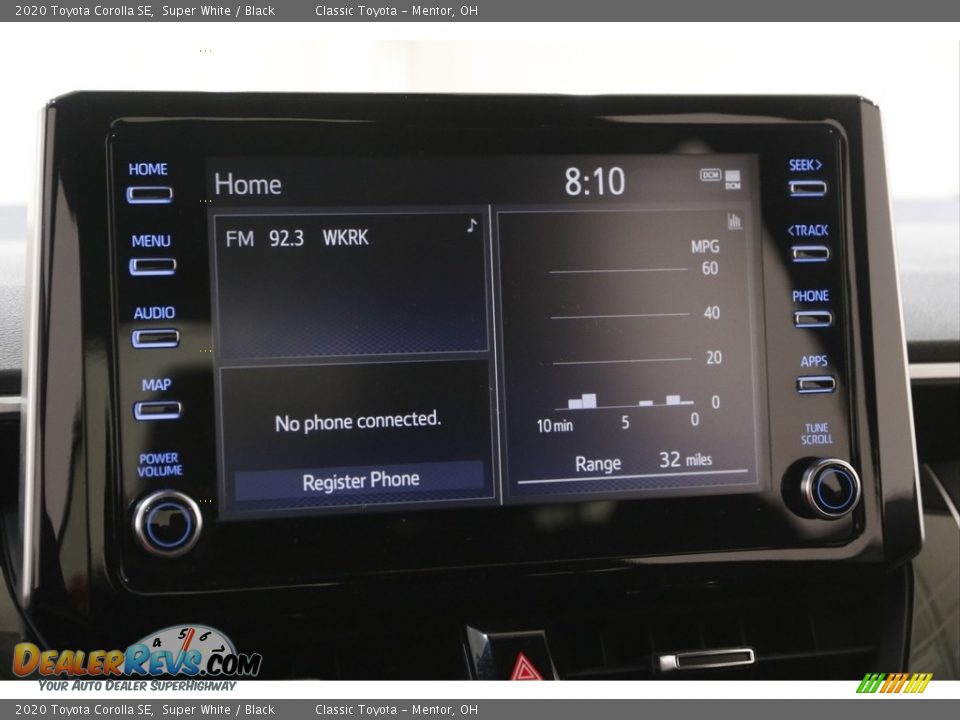2020 Toyota Corolla SE Super White / Black Photo #10