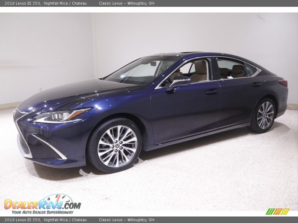 2019 Lexus ES 350 Nightfall Mica / Chateau Photo #3