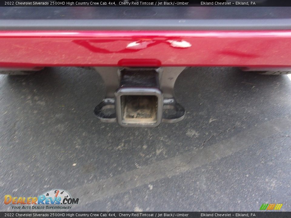 2022 Chevrolet Silverado 2500HD High Country Crew Cab 4x4 Cherry Red Tintcoat / Jet Black/­Umber Photo #11