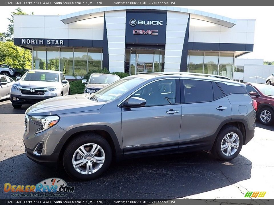 2020 GMC Terrain SLE AWD Satin Steel Metallic / Jet Black Photo #1