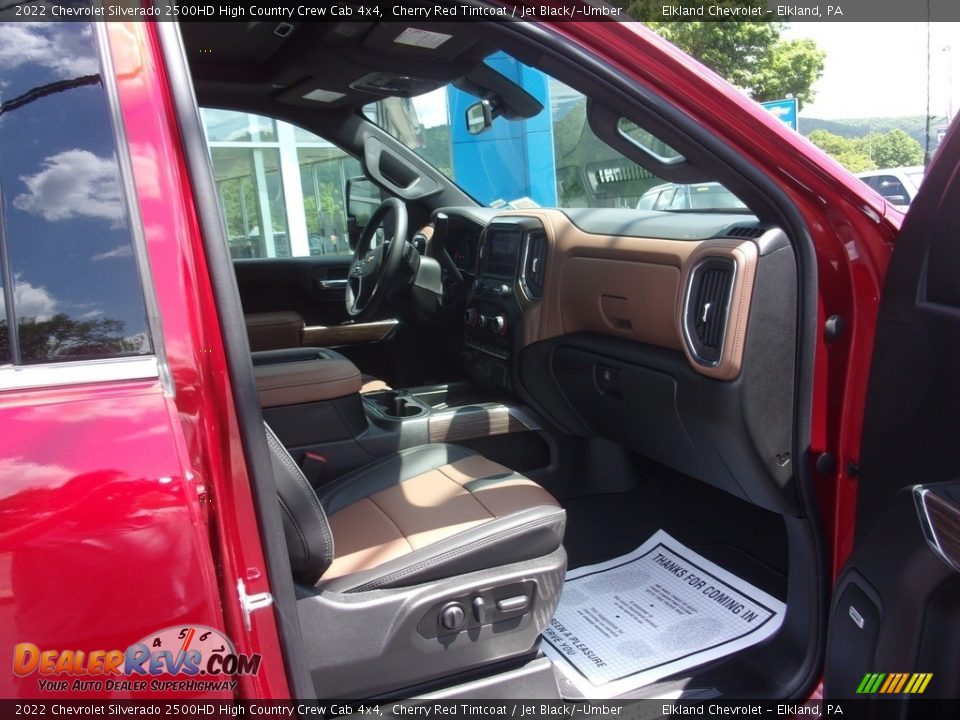 2022 Chevrolet Silverado 2500HD High Country Crew Cab 4x4 Cherry Red Tintcoat / Jet Black/­Umber Photo #22