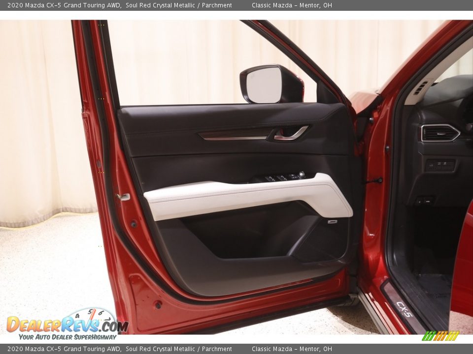 2020 Mazda CX-5 Grand Touring AWD Soul Red Crystal Metallic / Parchment Photo #4
