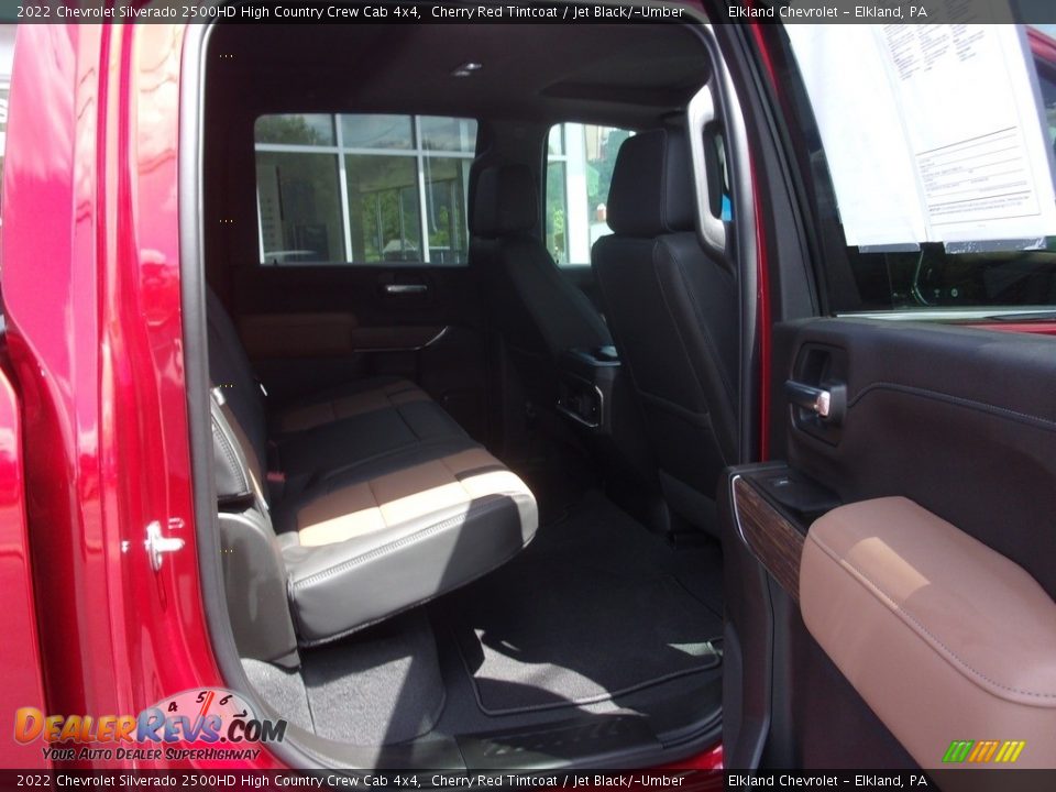 2022 Chevrolet Silverado 2500HD High Country Crew Cab 4x4 Cherry Red Tintcoat / Jet Black/­Umber Photo #25