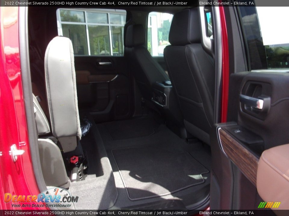 2022 Chevrolet Silverado 2500HD High Country Crew Cab 4x4 Cherry Red Tintcoat / Jet Black/­Umber Photo #27