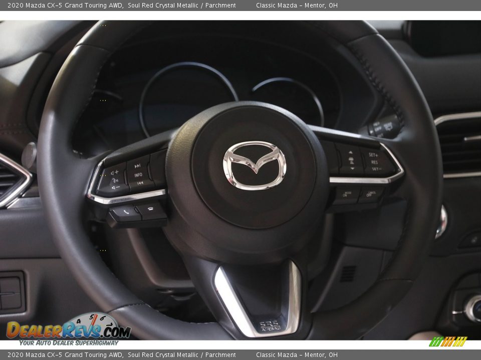 2020 Mazda CX-5 Grand Touring AWD Soul Red Crystal Metallic / Parchment Photo #7