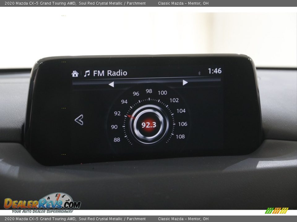 2020 Mazda CX-5 Grand Touring AWD Soul Red Crystal Metallic / Parchment Photo #9