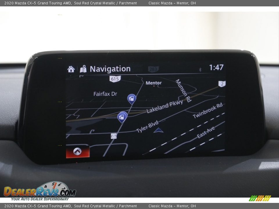2020 Mazda CX-5 Grand Touring AWD Soul Red Crystal Metallic / Parchment Photo #11