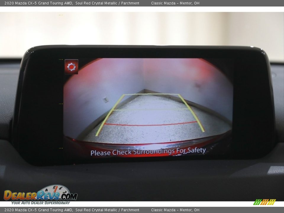 2020 Mazda CX-5 Grand Touring AWD Soul Red Crystal Metallic / Parchment Photo #12