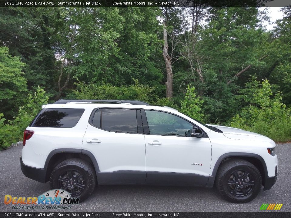 Summit White 2021 GMC Acadia AT4 AWD Photo #6