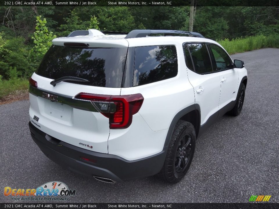 2021 GMC Acadia AT4 AWD Summit White / Jet Black Photo #7