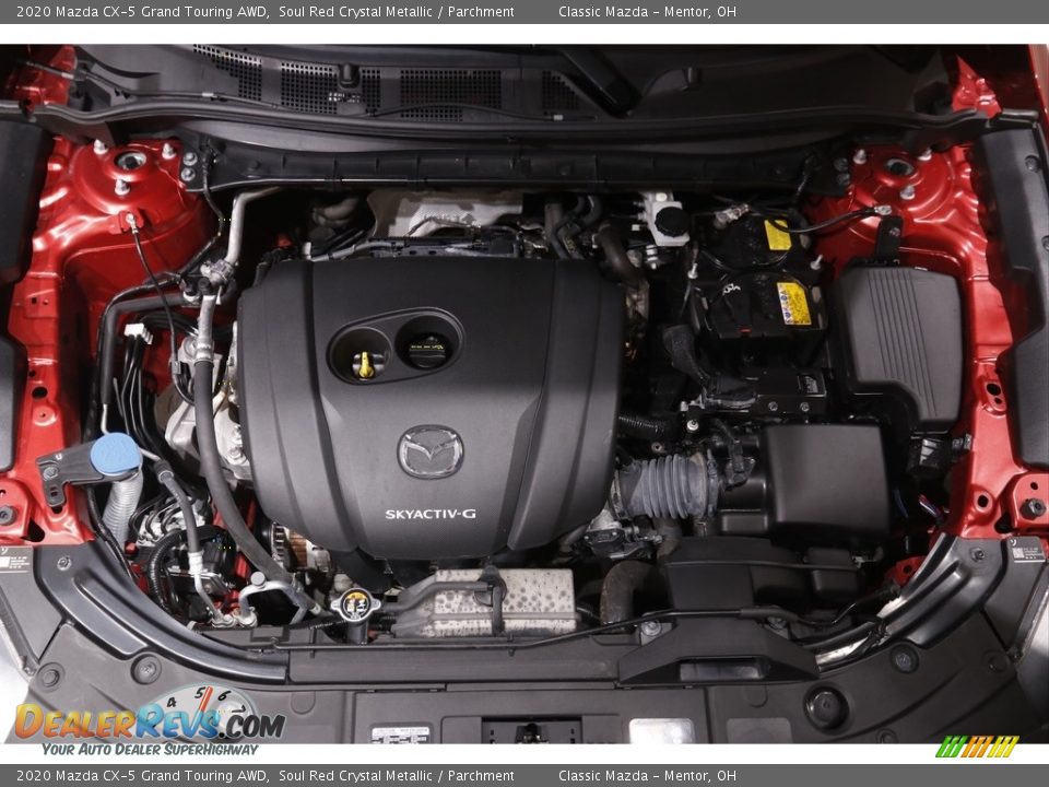 2020 Mazda CX-5 Grand Touring AWD Soul Red Crystal Metallic / Parchment Photo #19