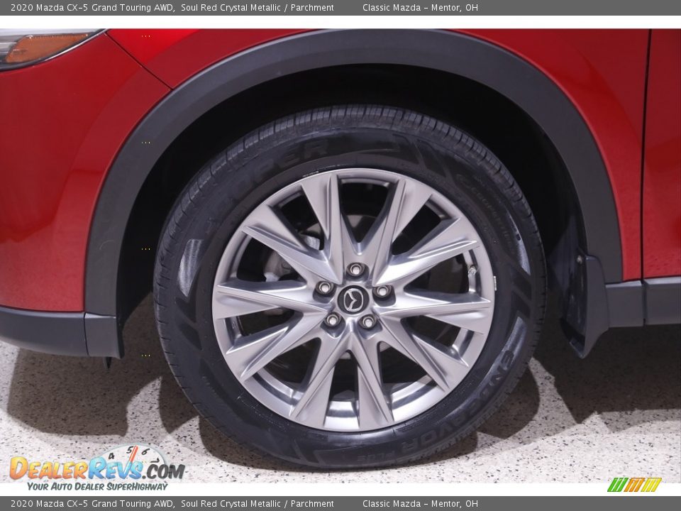 2020 Mazda CX-5 Grand Touring AWD Soul Red Crystal Metallic / Parchment Photo #20