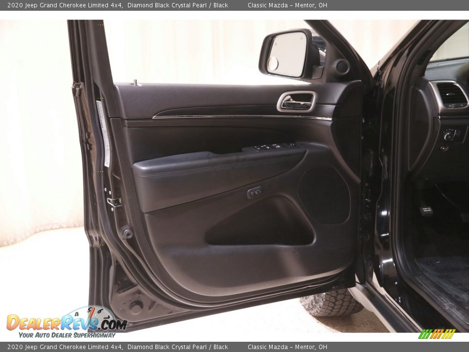 2020 Jeep Grand Cherokee Limited 4x4 Diamond Black Crystal Pearl / Black Photo #4