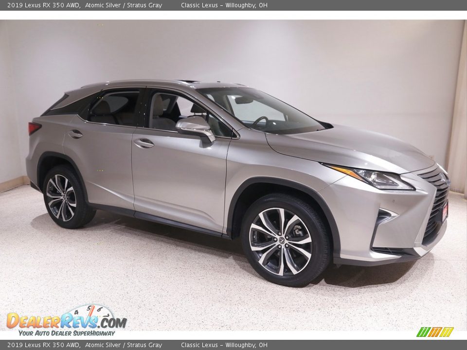 2019 Lexus RX 350 AWD Atomic Silver / Stratus Gray Photo #1