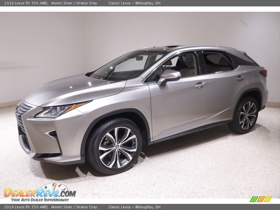 2019 Lexus RX 350 AWD Atomic Silver / Stratus Gray Photo #3