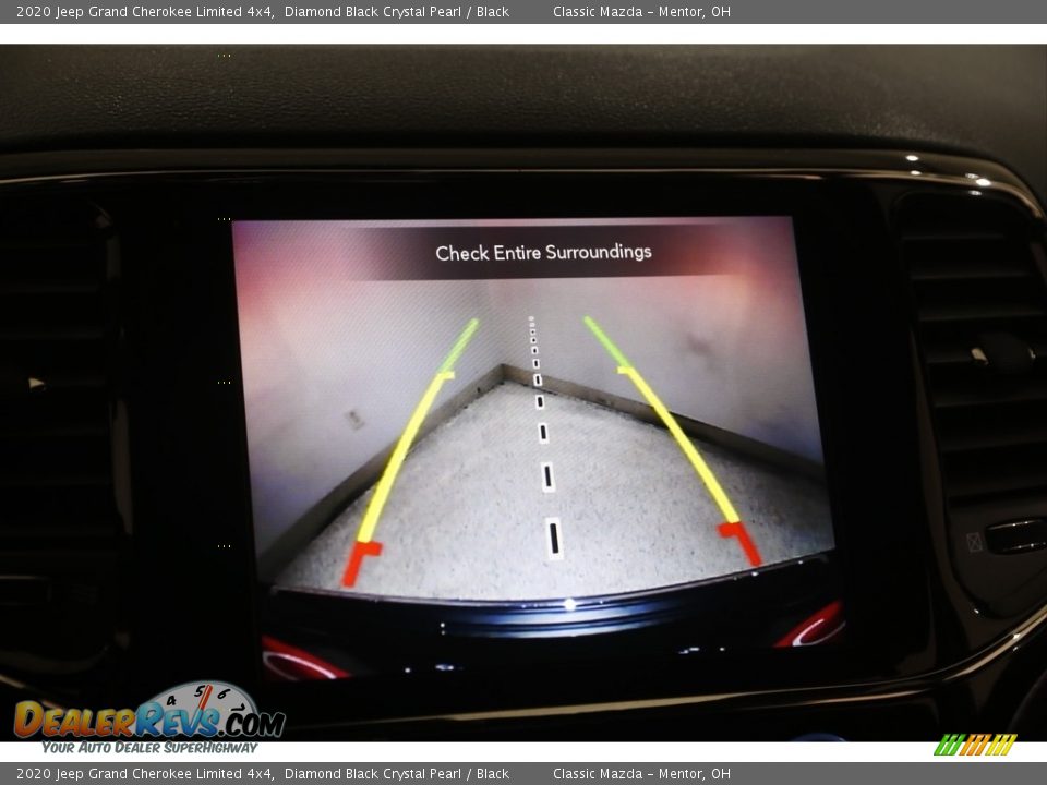 2020 Jeep Grand Cherokee Limited 4x4 Diamond Black Crystal Pearl / Black Photo #15